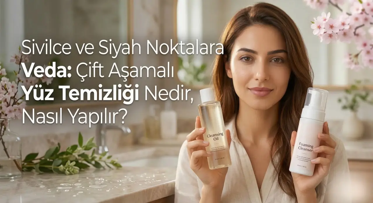 Sivilce ve Siyah Noktalara Veda: Çift Aşamalı Yüz Temizliği Nedir, Nasıl Yapılır?
