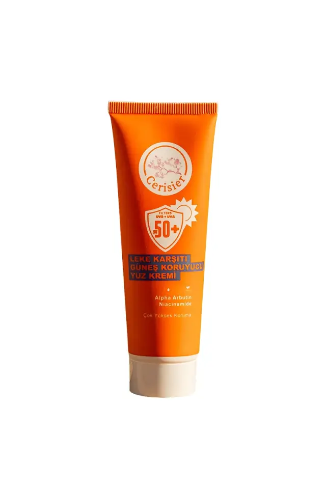SPF 50+ Leke Karşıtı Güneş Koruyucu Yüz Kremi